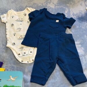 3 for $16 Carter's 3 piece Nautical Set